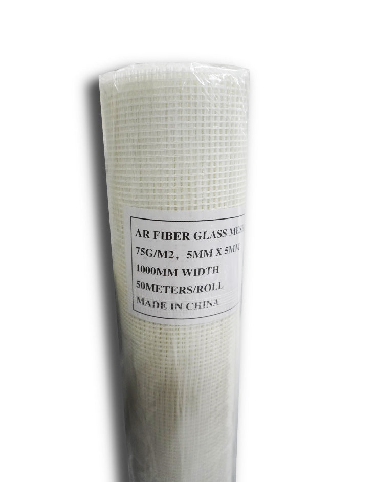 Fiberglass Mesh 75g/5mm (Per Roll)