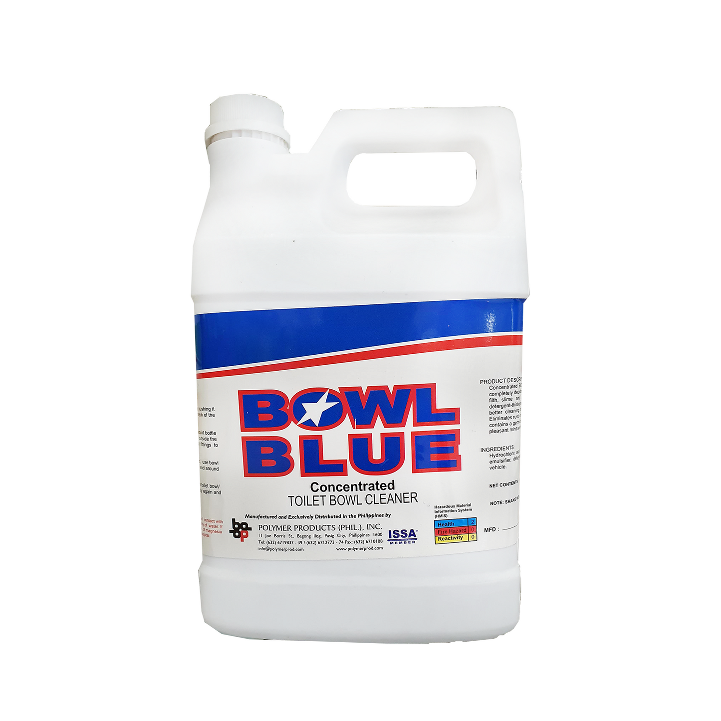 Bowl Blue Toilet Bowl Cleaner