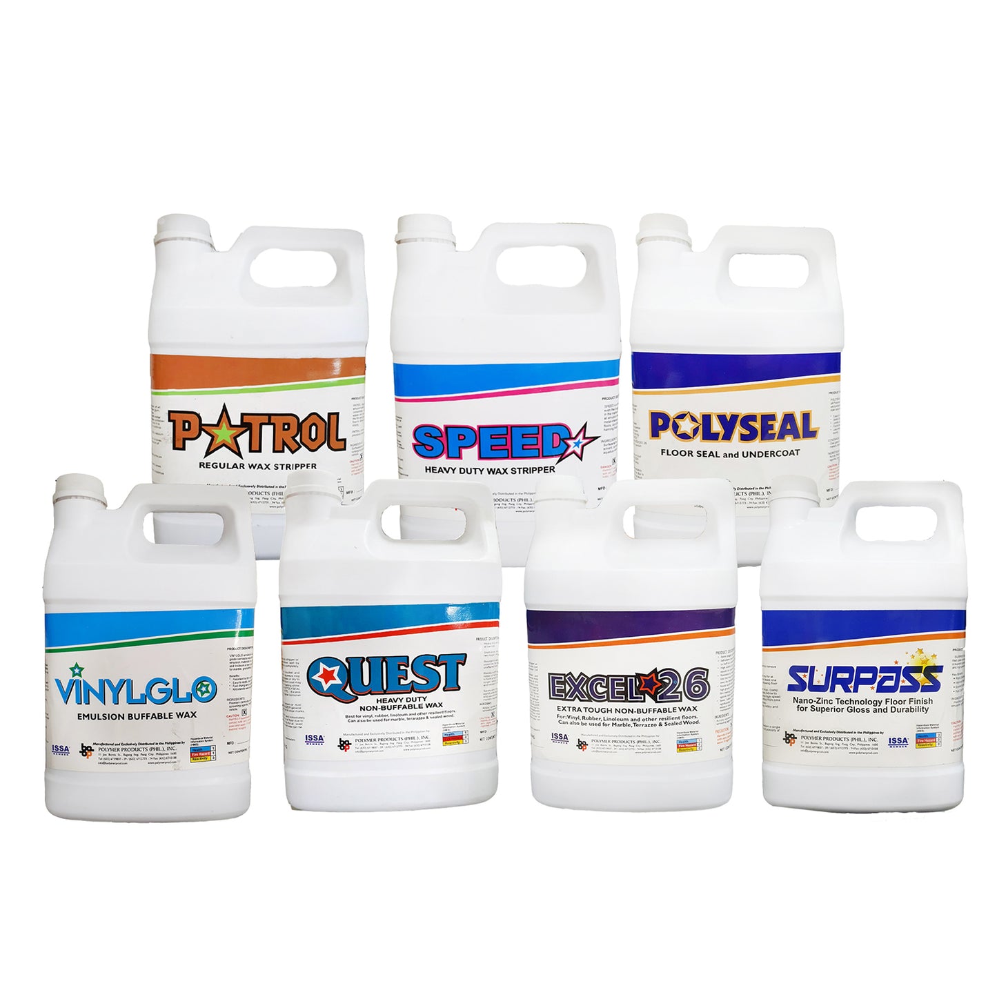 Floor Care Products Set