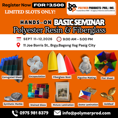 Basic Seminar on Polyester Resin and Fiberglass