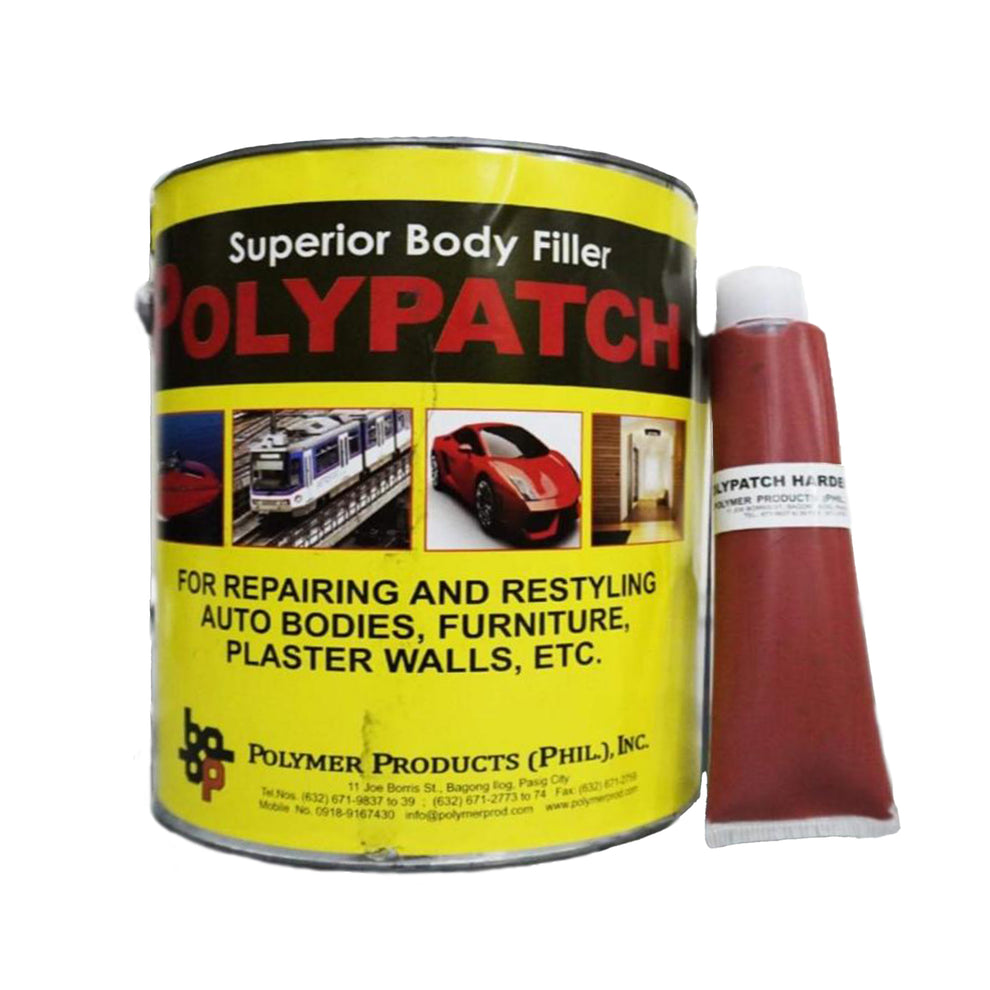 Polypatch Body Filler With Hardener – Polymer Products (Phils.) Inc.